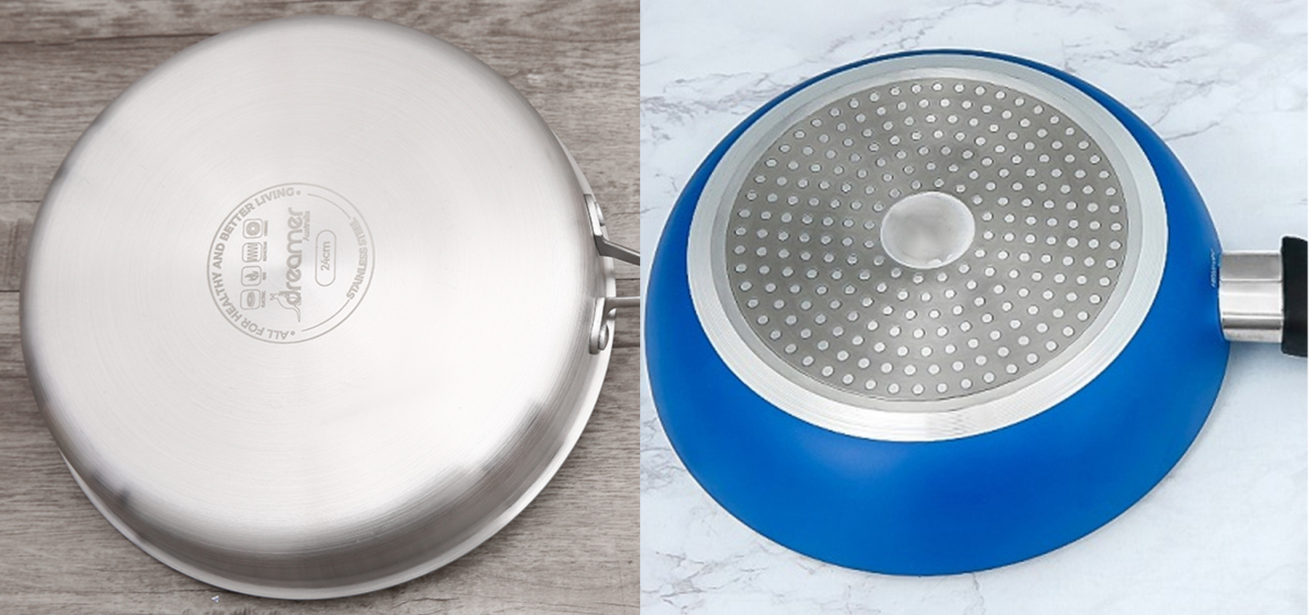 Nên dùng chảo đáy phẳng hay đáy tổ ong cho bếp từ? - Dreamer Việt Nam