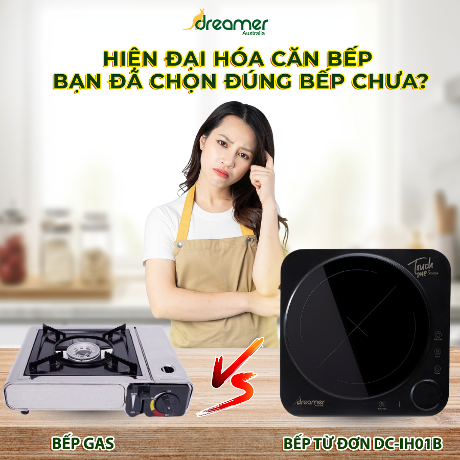 Bếp từ hay bếp gas? Giải Pháp Tiết Kiệm và An Toàn Cho Gia Đình Bạn (2025)